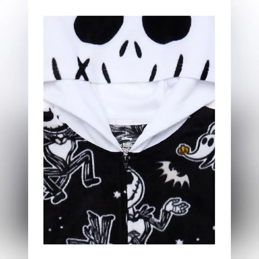 The Nightmare Before Christmas Disney Boys Union Suit Pajama Halloween